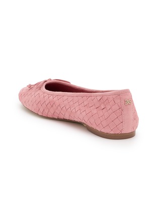  - SAM EDELMAN - Ruthie Woven Suede Ballerina Flats