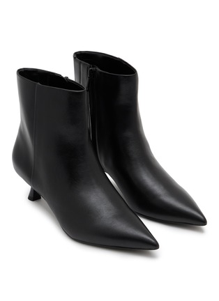 Detail View - Click To Enlarge - SAM EDELMAN - 45 Pyla Leather Ankle Boots