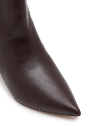 Detail View - Click To Enlarge - SAM EDELMAN - 45 Pyla Leather Ankle Boots