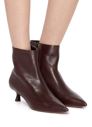 Figure View - Click To Enlarge - SAM EDELMAN - 45 Pyla Leather Ankle Boots