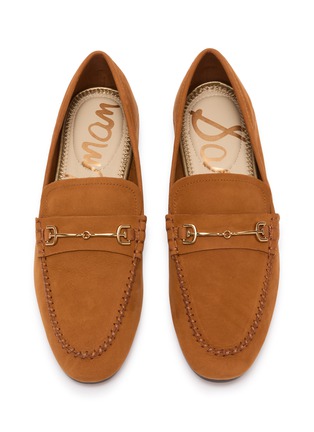 Detail View - Click To Enlarge - SAM EDELMAN - Loraine Unlined Suede Loafers