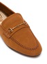 Detail View - Click To Enlarge - SAM EDELMAN - Loraine Unlined Suede Loafers