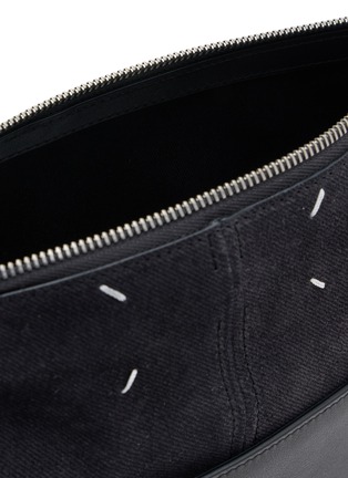 Detail View - Click To Enlarge - MAISON MARGIELA - SAC Soft Leather Pouch Bag
