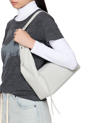 Figure View - Click To Enlarge - MAISON MARGIELA - Medium East West Leather Box Bag