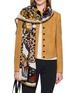 Figure View - Click To Enlarge - INOUI EDITIONS - Papillons Wool Scarf
