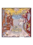 Detail View - Click To Enlarge - INOUI EDITIONS - Quatre Saisons Silk Square Scarf – Autumn