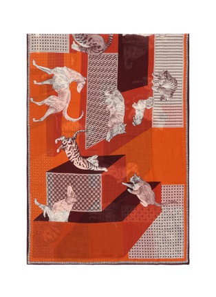 Detail View - Click To Enlarge - INOUI EDITIONS - Les Cheris Wool Scarf