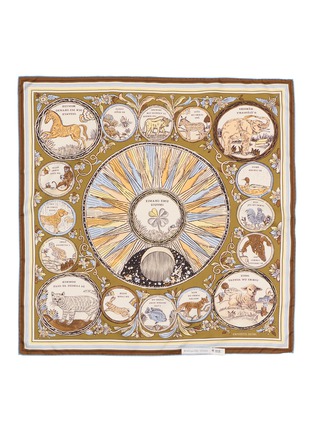 Detail View - Click To Enlarge - INOUI EDITIONS - Chance Inoui Silk Square Scarf
