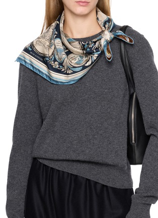 Figure View - Click To Enlarge - INOUI EDITIONS - Chance Inoui Silk Square Scarf