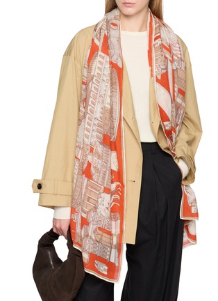 Figure View - Click To Enlarge - INOUI EDITIONS - Roma Wool Scarf