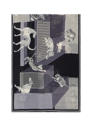 Detail View - Click To Enlarge - INOUI EDITIONS - Les Cheris Wool Scarf
