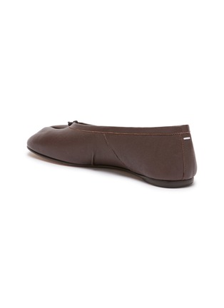  - MAISON MARGIELA - Tabi Leather Ballerinas
