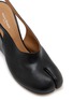 Detail View - Click To Enlarge - MAISON MARGIELA - Tabi 80 Leather Slingback Wedge