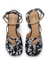 Detail View - Click To Enlarge - MAISON MARGIELA - Tabi 80 Leather Sandal Pumps