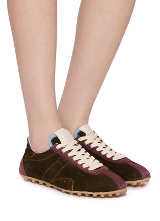 Figure View - Click To Enlarge - MAISON MARGIELA - Sprinter Suede Women's Sneakers