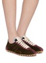 Figure View - Click To Enlarge - MAISON MARGIELA - Sprinter Suede Women's Sneakers