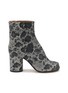 MAISON MARGIELA Tabi 80 Flower Print Ankle Boots