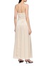 Back View - Click To Enlarge - HANAA STUDIO - Lace Trim Embroidered Camisole Maxi Dress
