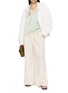 Figure View - Click To Enlarge - HANAA STUDIO - Sculpted Shoulder Jacket