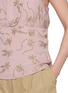 - HANAA STUDIO - Rhinestone Embroidered Bow Back Camisole