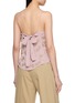 Back View - Click To Enlarge - HANAA STUDIO - Rhinestone Embroidered Bow Back Camisole