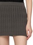  - HELMUT LANG - Cable Knit Mini Skirt