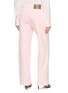 Back View - Click To Enlarge - HELMUT LANG - Straight Leg Denim Jeans