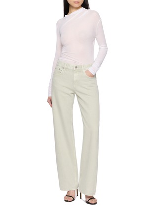 Figure View - Click To Enlarge - HELMUT LANG - Low Rise Denim Jeans