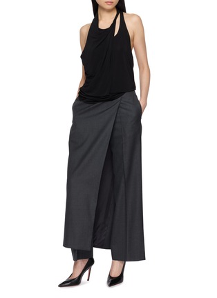 Figure View - Click To Enlarge - HELMUT LANG - Twisted Dancer Top