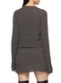 Back View - Click To Enlarge - HELMUT LANG - Cable Knit Cardigan