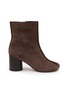 MM6 MAISON MARGIELA 70 Anatomic Stitch Toe Suede Ankle Boots
