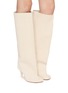 Figure View - Click To Enlarge - MM6 MAISON MARGIELA - Anatomic Tube Suede Boots