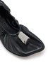 Detail View - Click To Enlarge - MM6 MAISON MARGIELA - Numeric Anatomic Leather Ballerina Flats