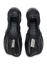 Figure View - Click To Enlarge - MM6 MAISON MARGIELA - Numeric Anatomic Leather Ballerina Flats