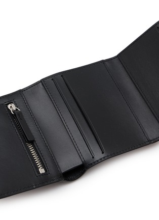 Detail View - Click To Enlarge - MM6 MAISON MARGIELA - Numeric Tri-fold Leather Wallet
