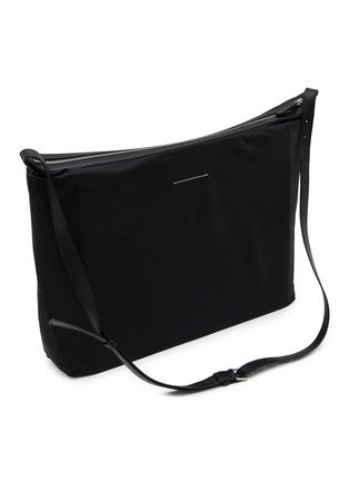 Detail View - Click To Enlarge - MM6 MAISON MARGIELA - Nylon Twill Crossbody Bag