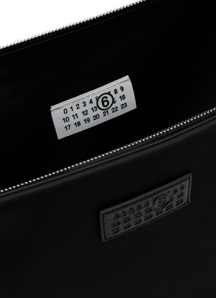 Detail View - Click To Enlarge - MM6 MAISON MARGIELA - Nylon Twill Crossbody Bag