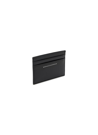 Figure View - Click To Enlarge - MM6 MAISON MARGIELA - Numeric Leather Card Holder