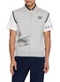 SOUTHCAPE Namhae Heritage Scenic Intarsia Full Zip Knit Vest