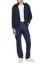 Figure View - Click To Enlarge - SOUTHCAPE - Printed Denim-Like Pants