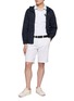 Figure View - Click To Enlarge - SOUTHCAPE - Contrast Trim Polo Shirt