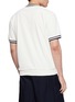 Back View - Click To Enlarge - SOUTHCAPE - Contrast Trim T-Shirt