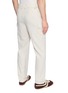Back View - Click To Enlarge - SOUTHCAPE - Melange Denim-Like Cargo Pants