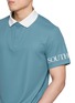  - SOUTHCAPE - Sleeve Logo Contrast Collar Polo Shirt