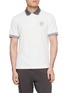 SOUTHCAPE Striped Trim Polo Shirt