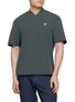 SOUTHCAPE Short Sleeve Baseball Collar Shirt