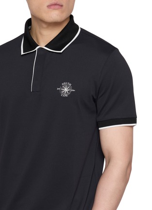  - SOUTHCAPE - Logo Trim Polo Shirt
