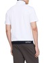 Back View - Click To Enlarge - SOUTHCAPE - Half Zip Logo T-Shirt