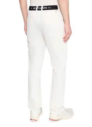 Back View - Click To Enlarge - SOUTHCAPE - Logo Waistband Pants