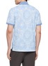 Back View - Click To Enlarge - SOUTHCAPE - Southcross All-Over Pattern Polo Shirt